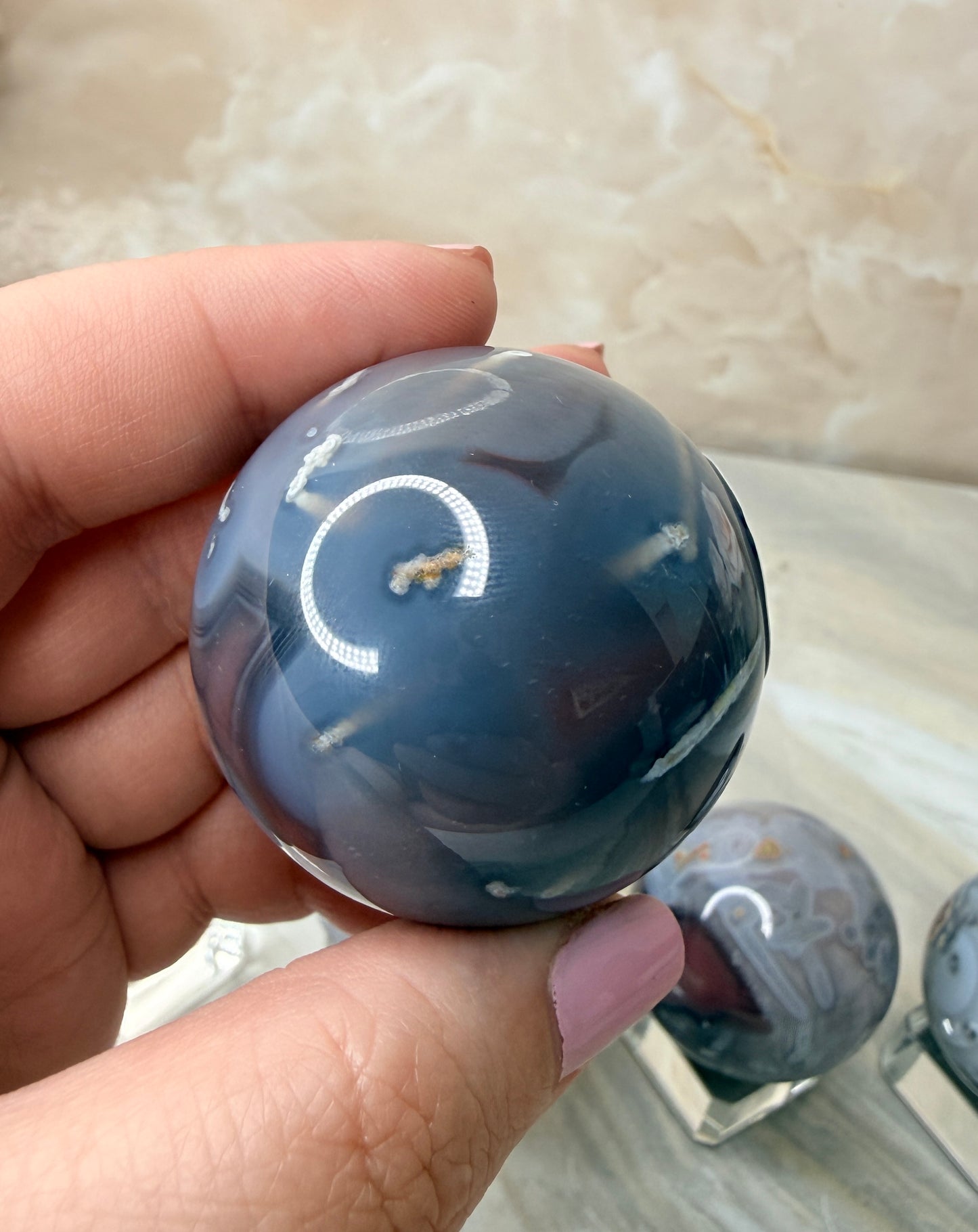 Swazi Agate Sphere