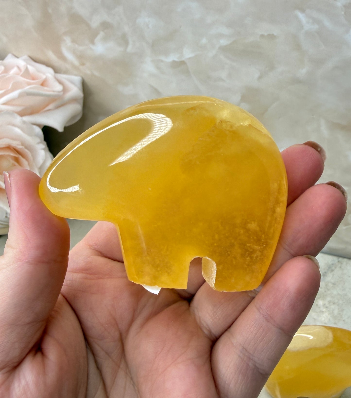 Honeycomb Calcite Bear