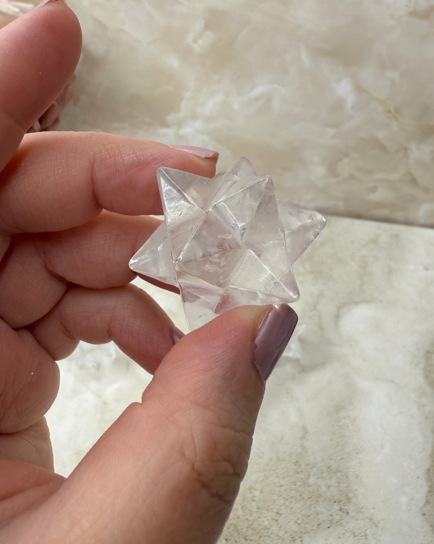 Clear Quartz Asteriod