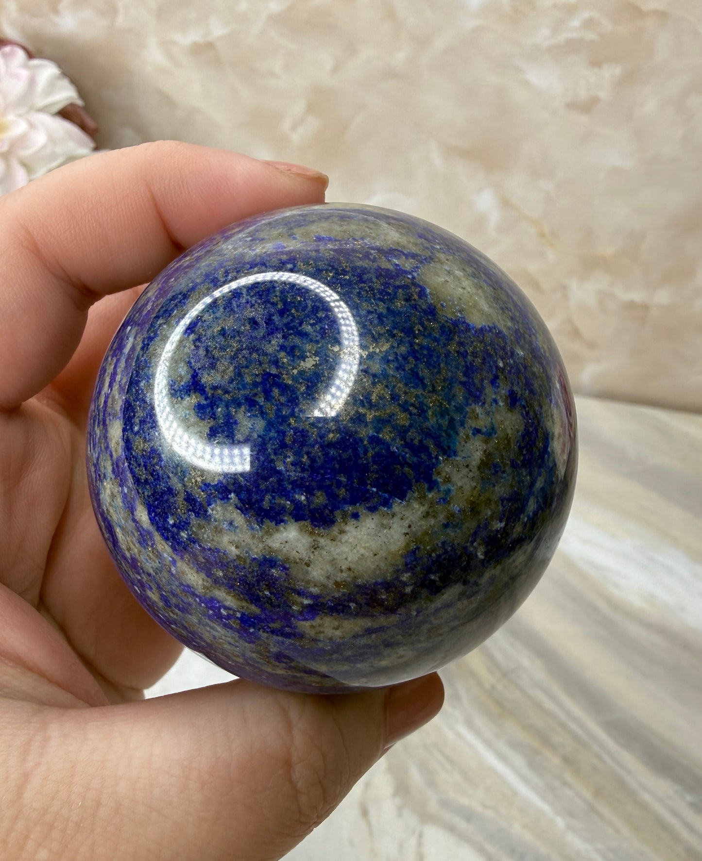 Lapis Lazuli Sphere 61mm