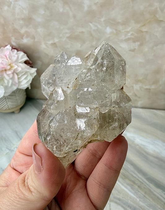 High Quality Smokey Elestial Quartz