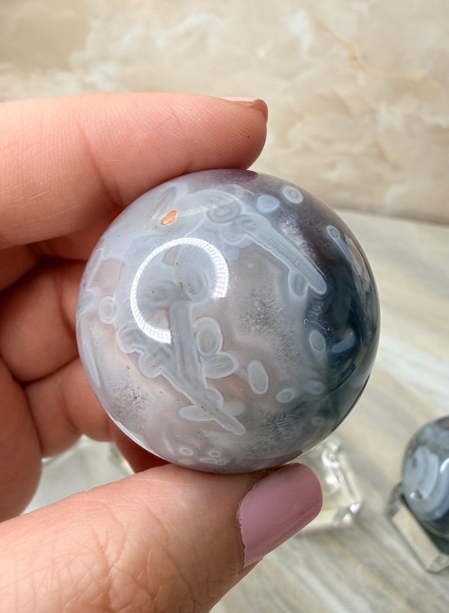 Swazi Agate Sphere