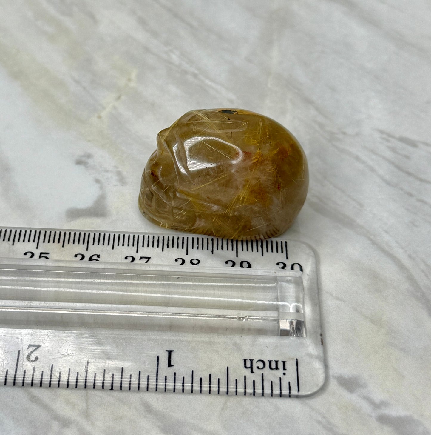 Rutile Skull from Brazil