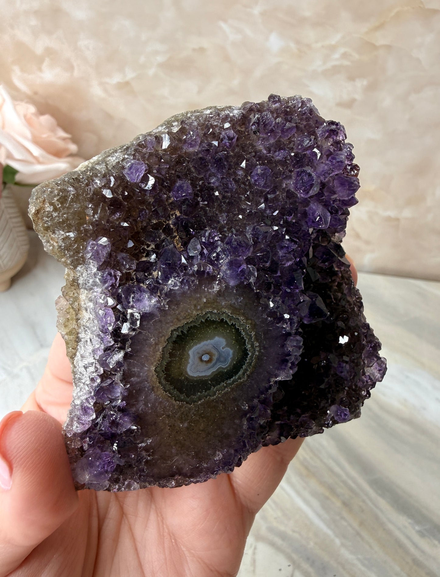 Amethyst Stalactite