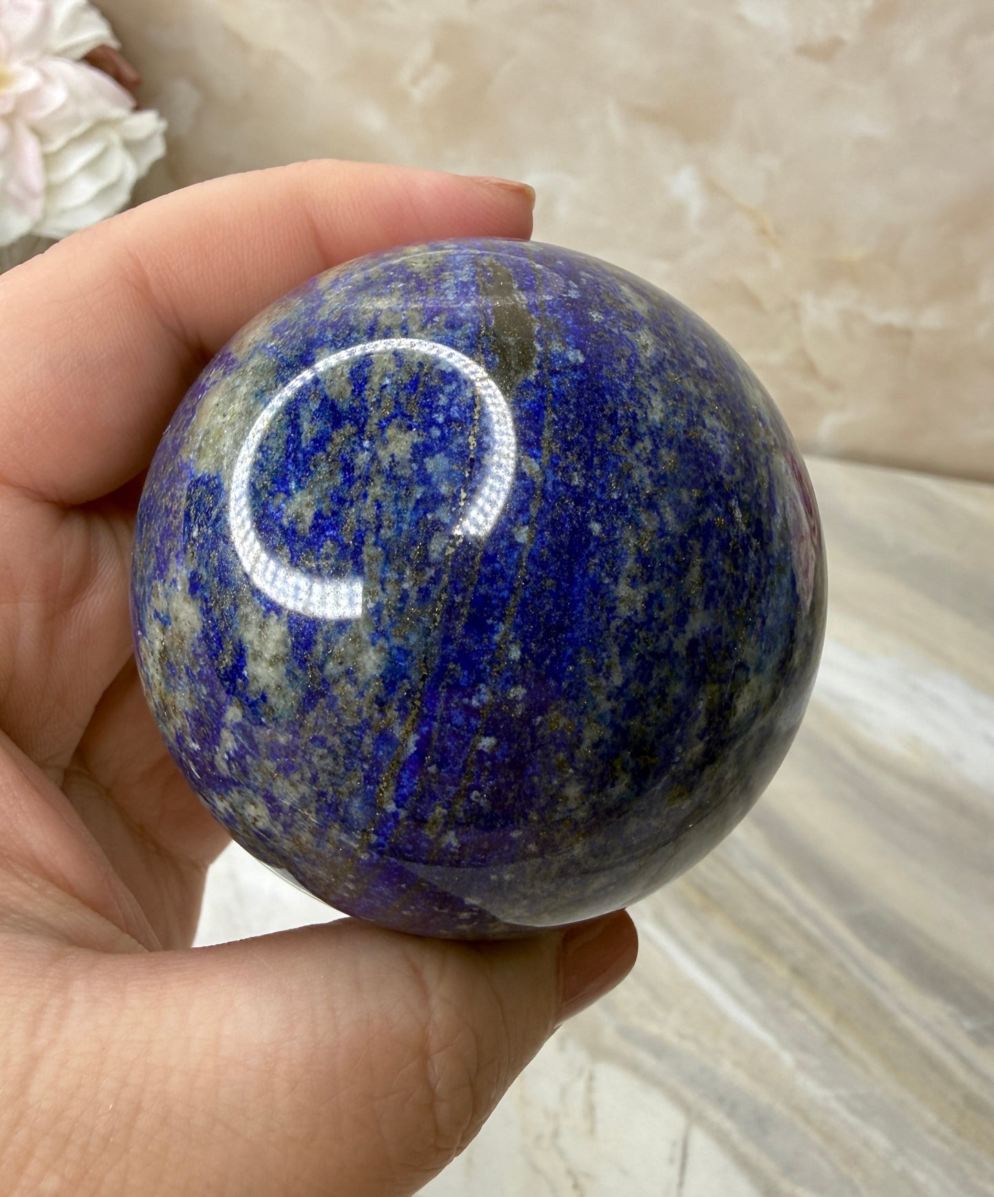 Lapis Lazuli Sphere 61mm