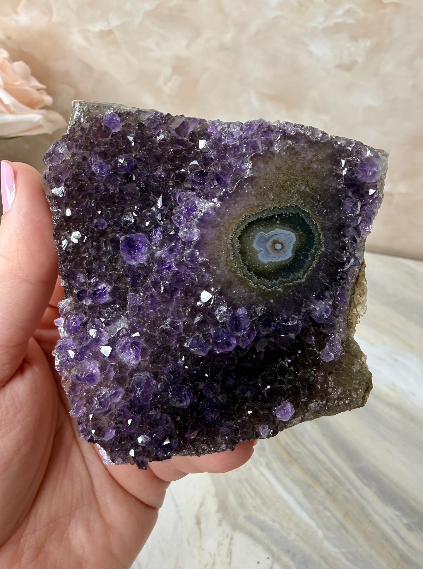 Amethyst Stalactite