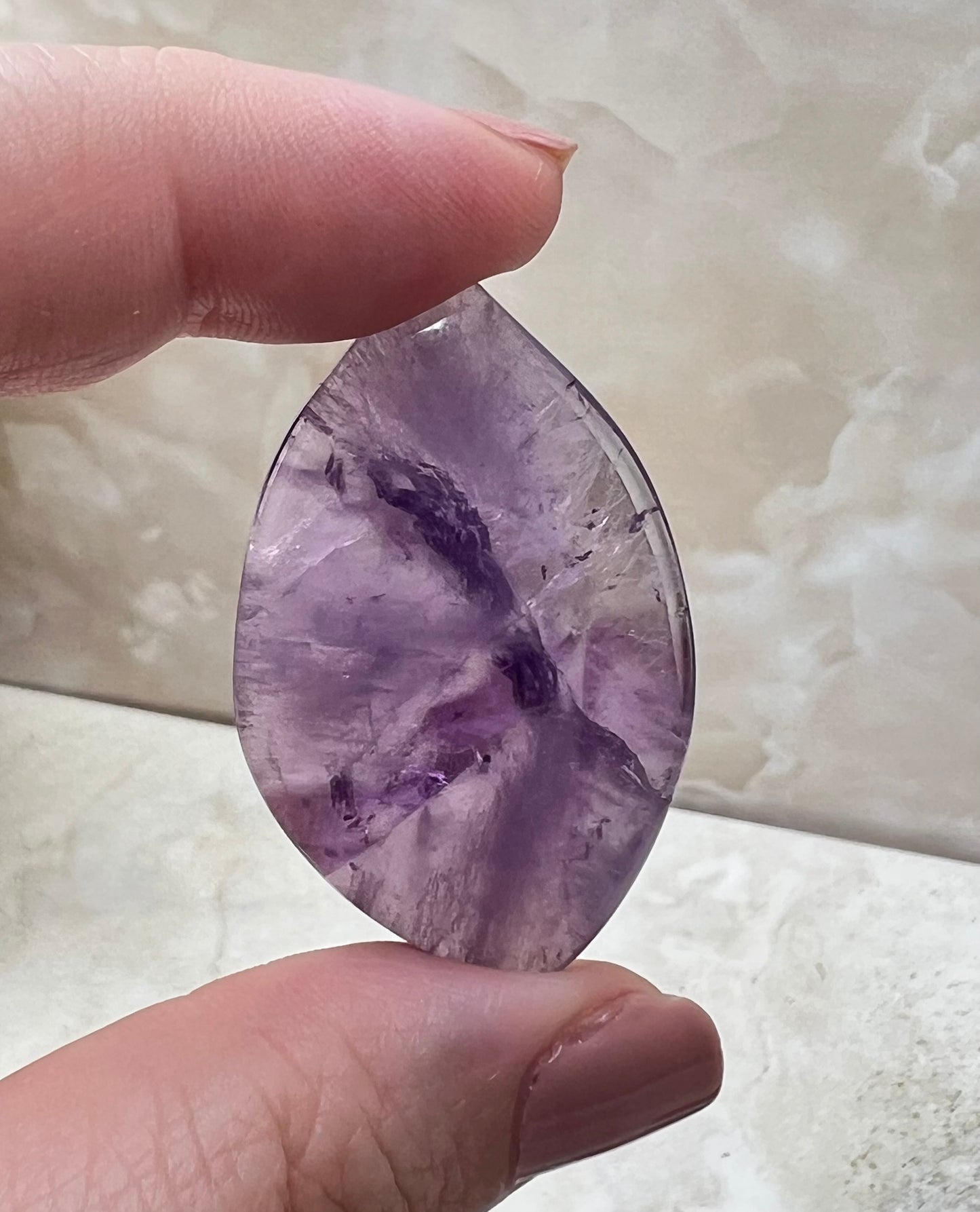 Trapiche Amethyst Slice from Brazil