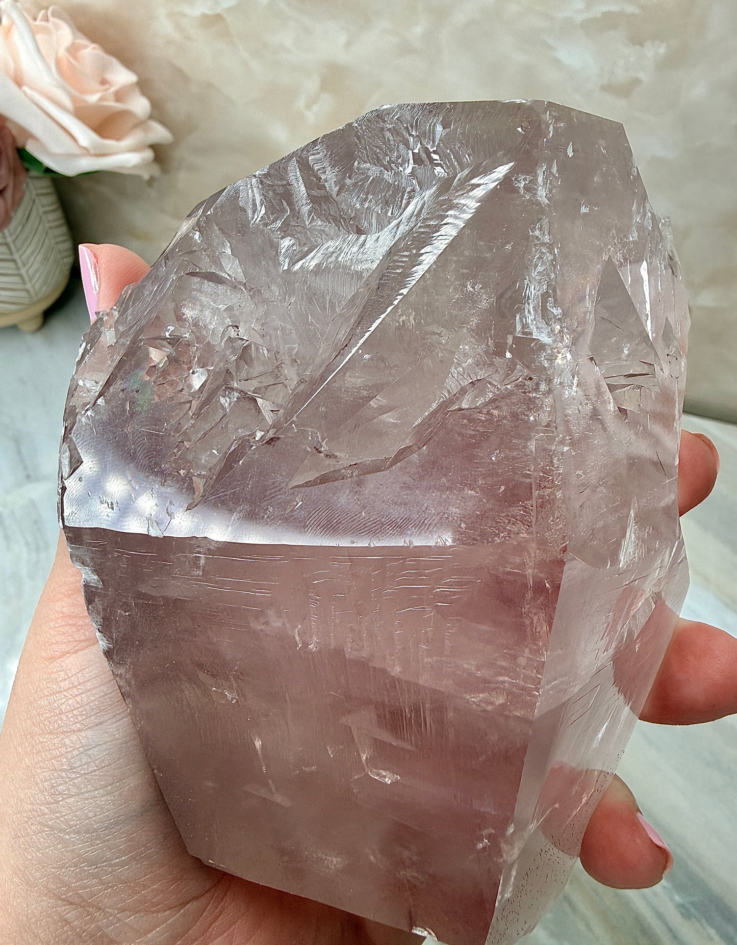 Purple Balmat Calcite from NY