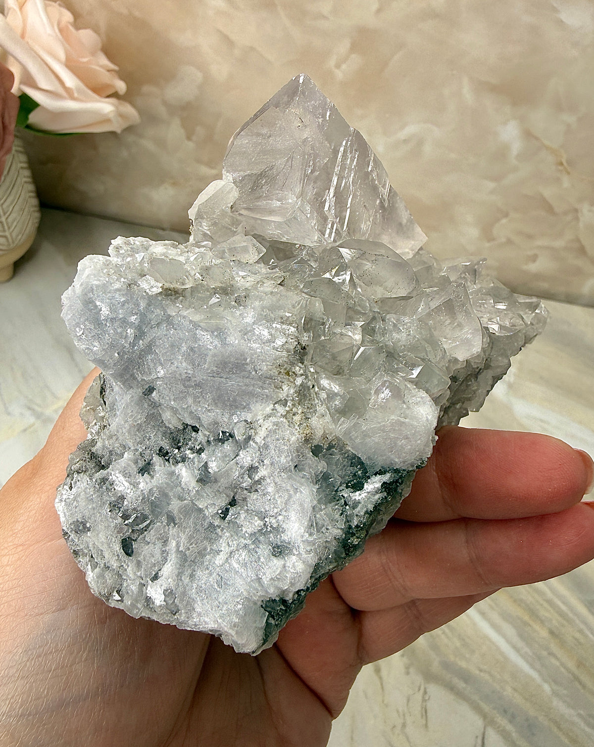 Balmat Calcite with Anhydrite