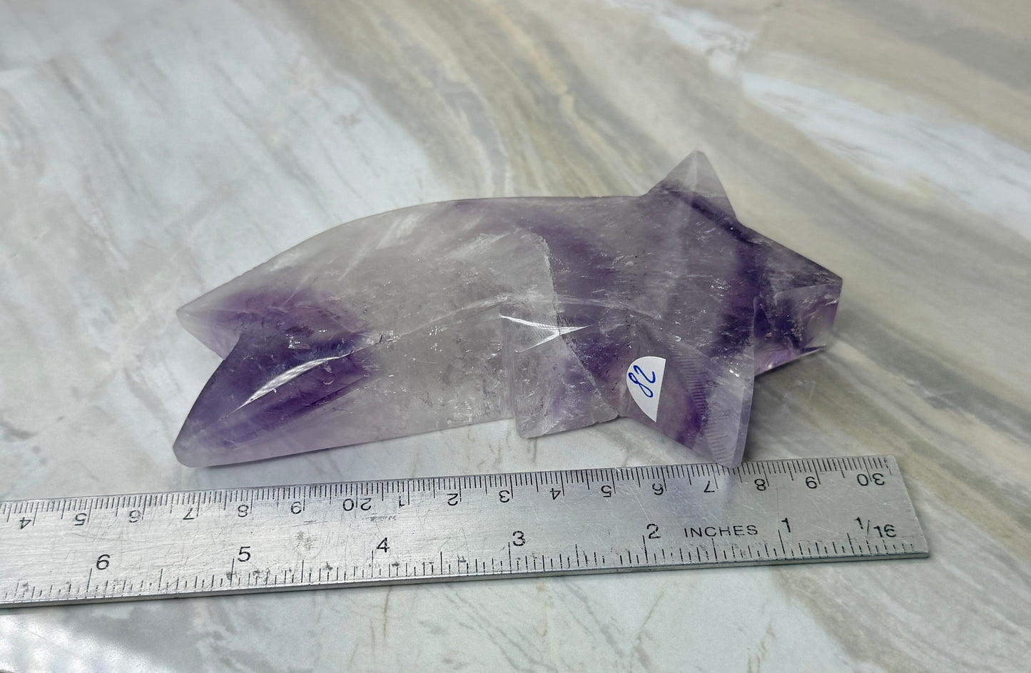 Phantom Amethyst Shooting Star from Brazil