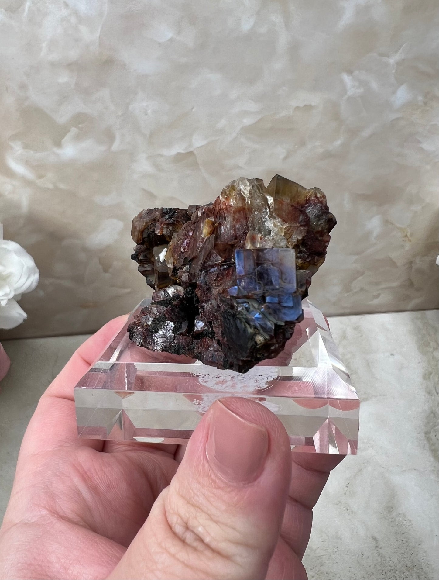 Mexican Moonstone Cluster