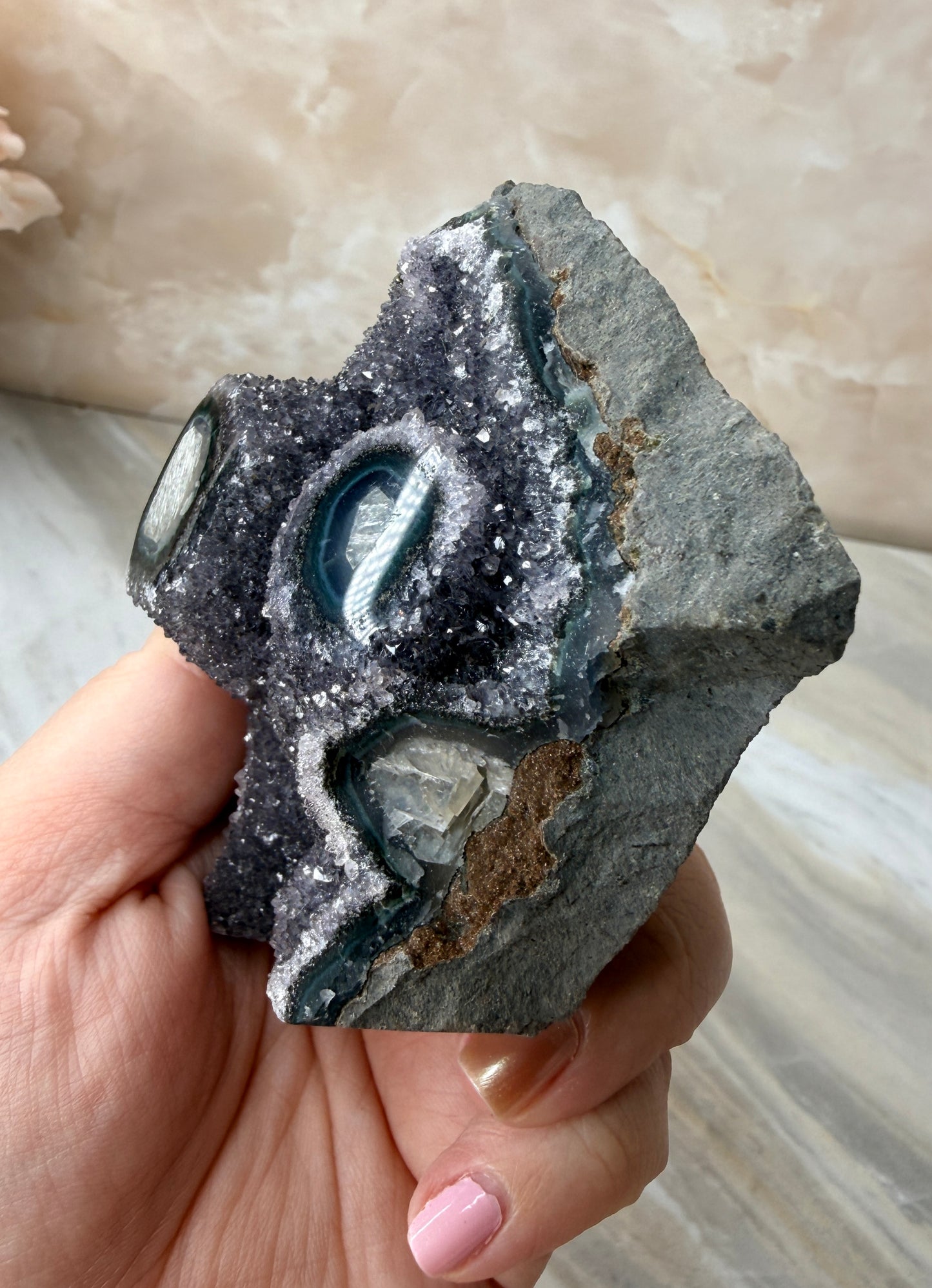 Amethyst Stalactite