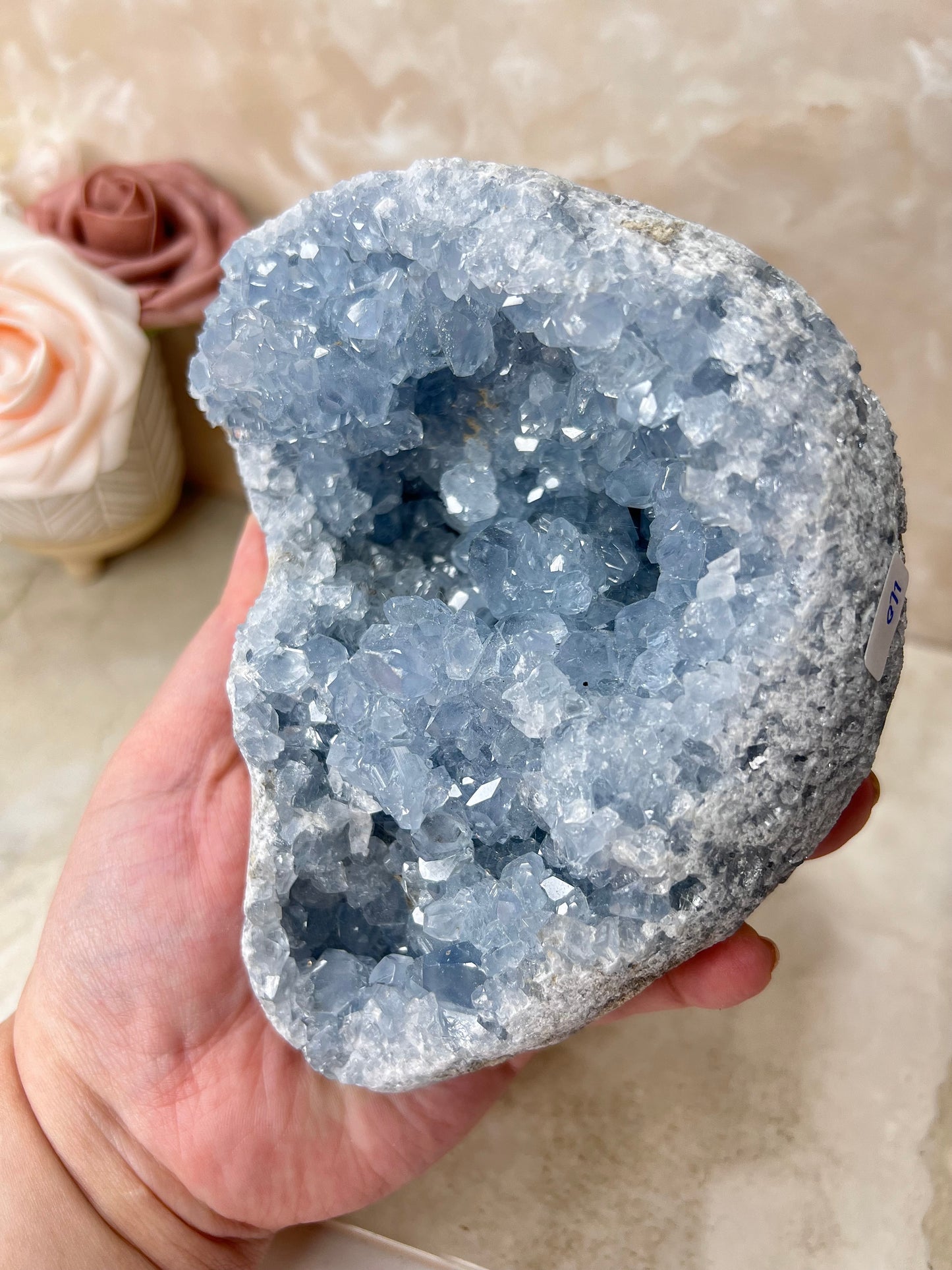 Celestite Cluster