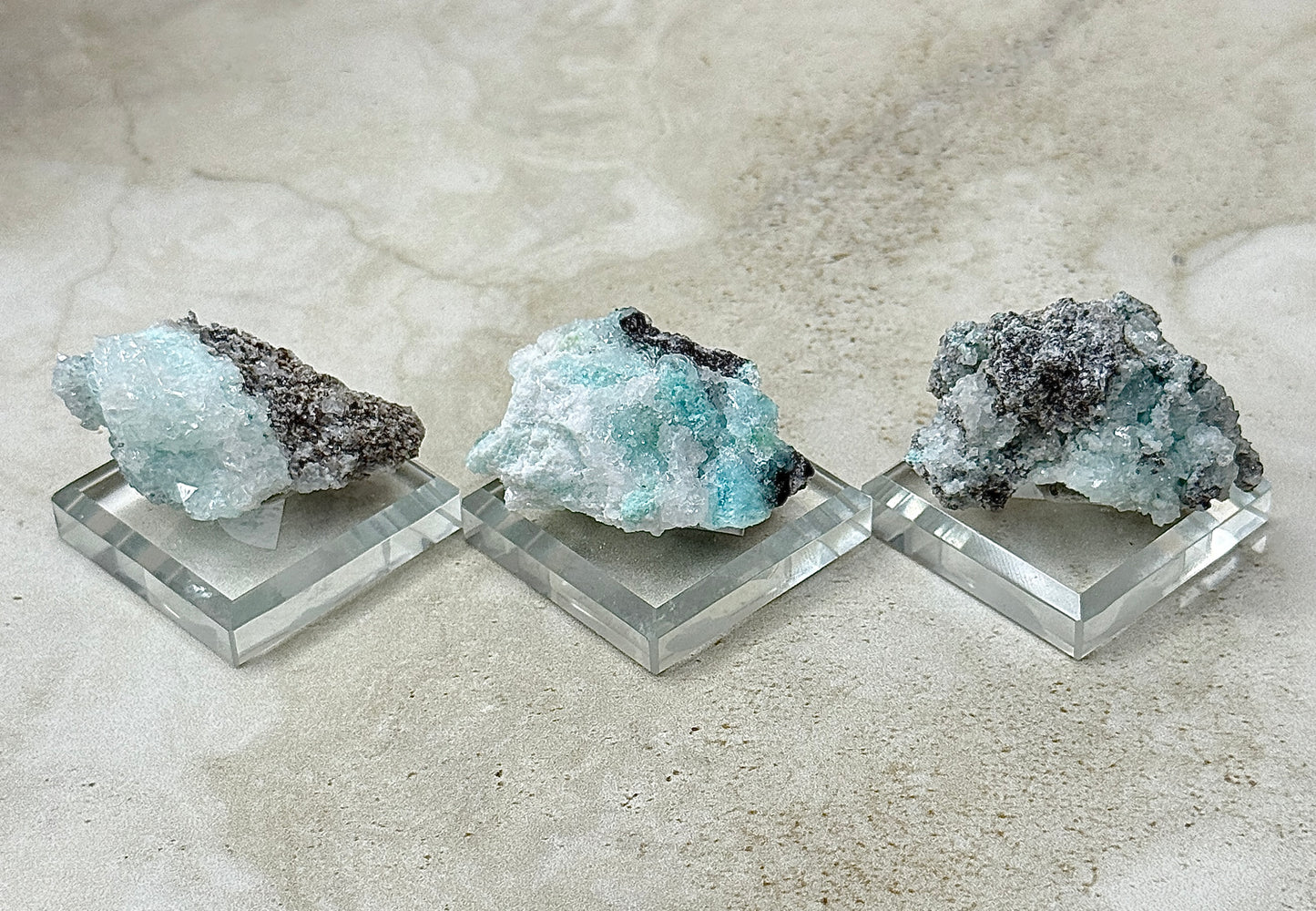 Calcite with Copper from Mexico