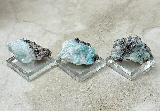 Calcite with Copper from Mexico