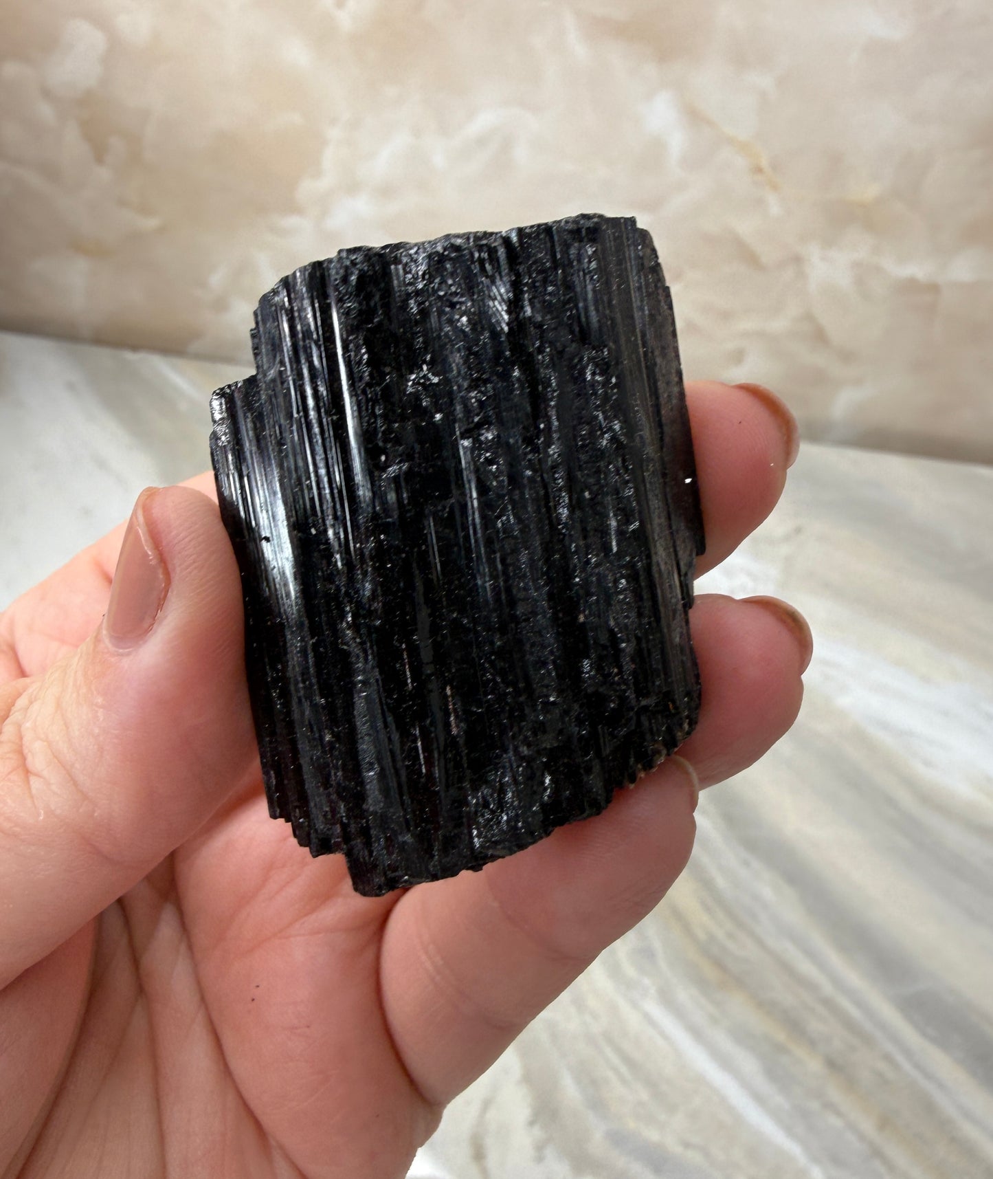 Black Tourmaline Chunk