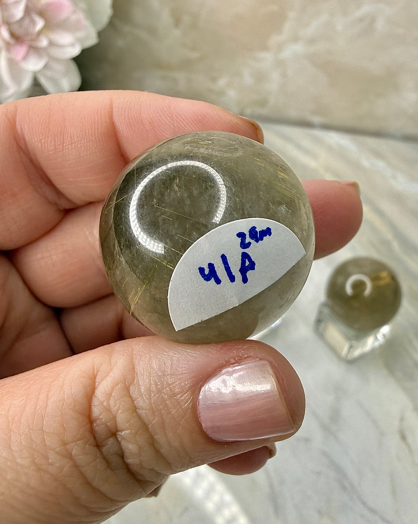 Rutile Sphere from Brazil