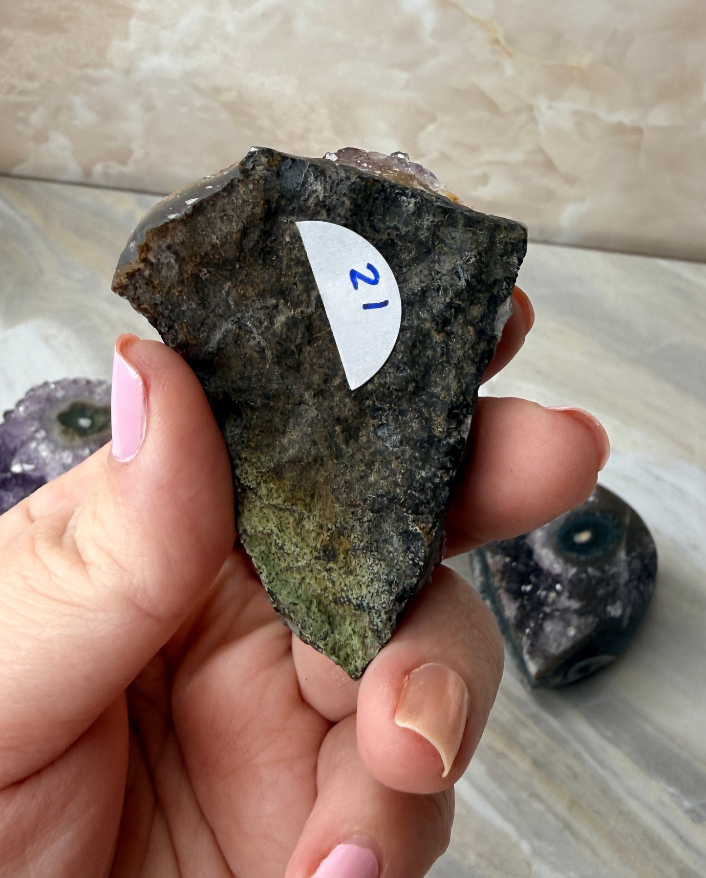 Amethyst Stalactite