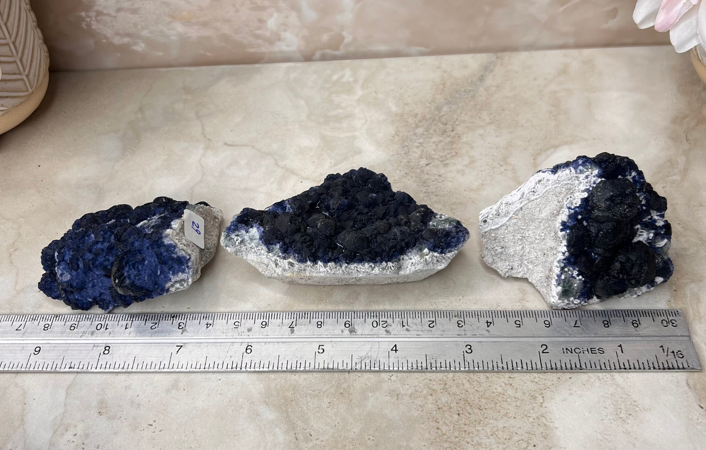 Blueberry Flourite Cluster