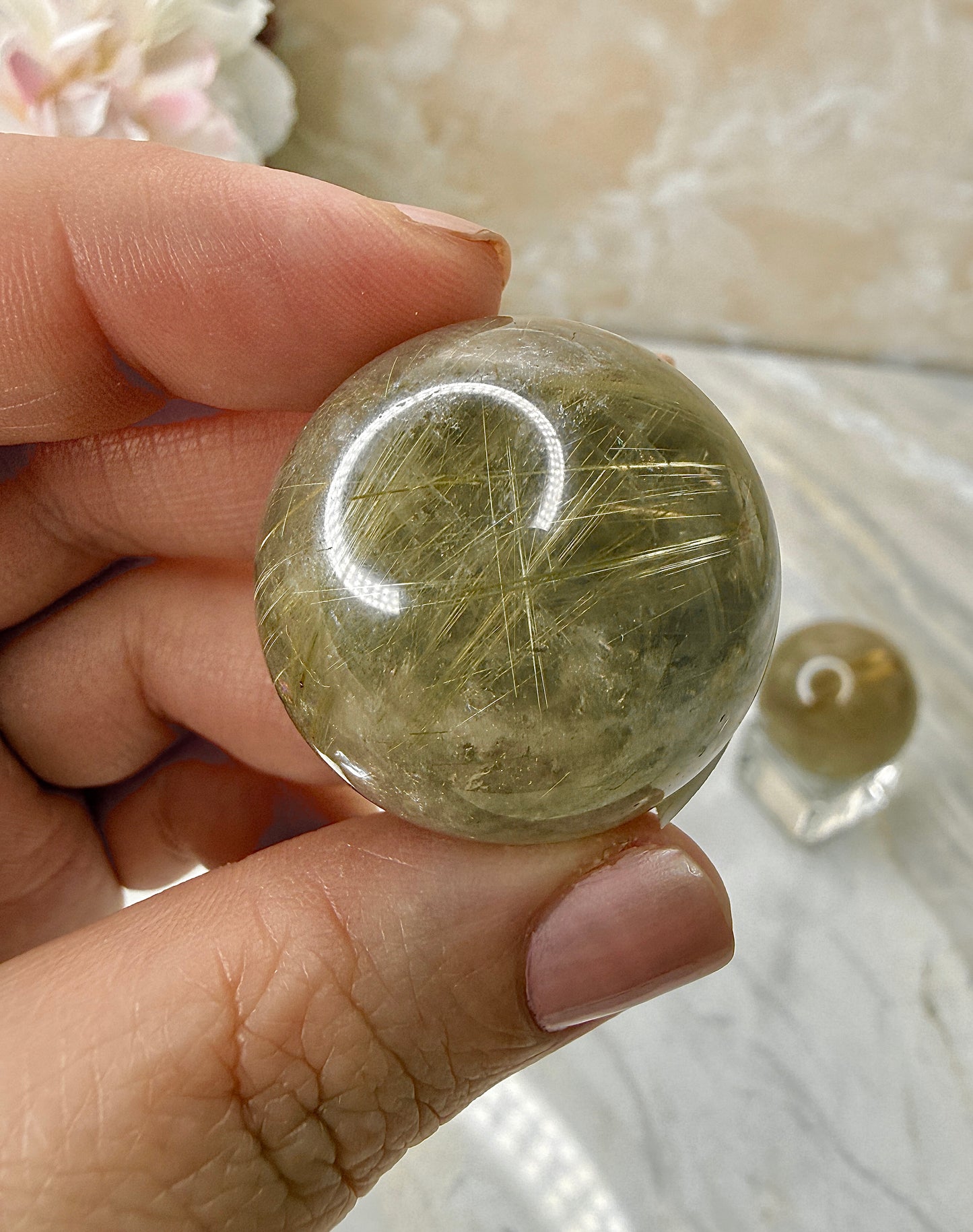 Rutile Sphere from Brazil
