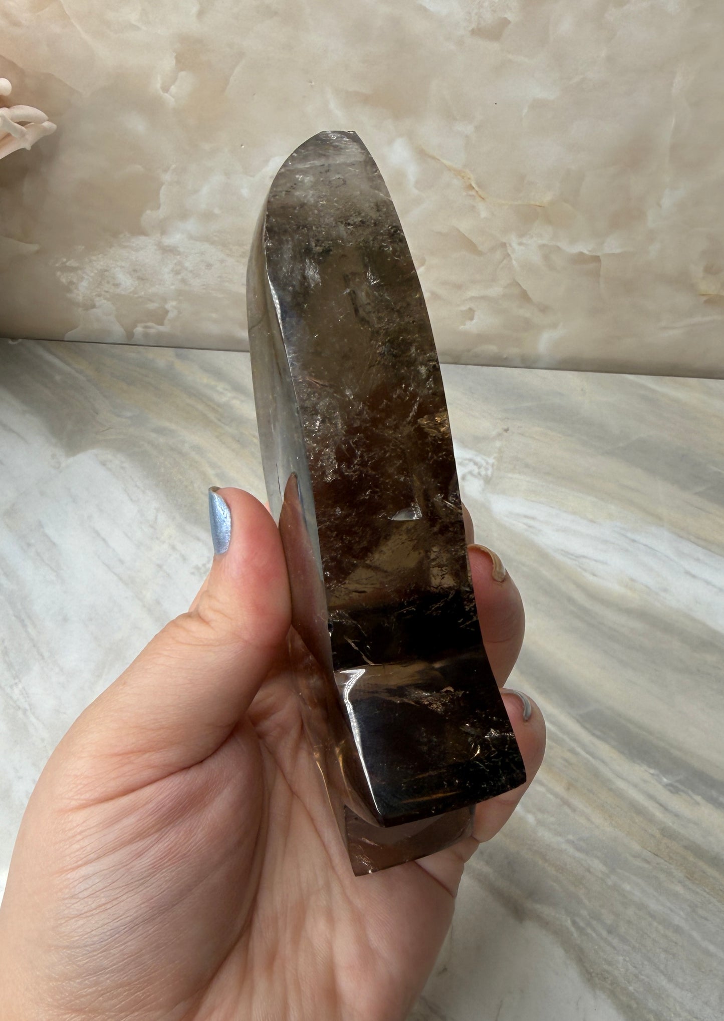 Smokey Quartz Shooting Star from Brazil