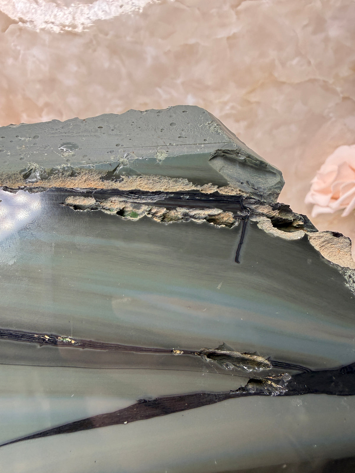 Platinum Obsidian Slab