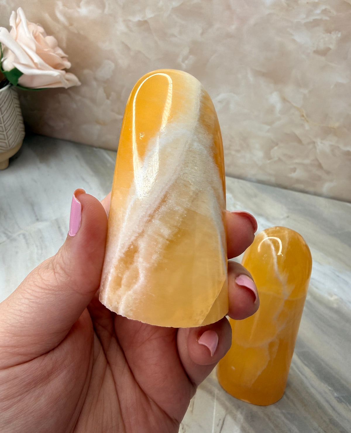 Honeycomb Calcite Freeform