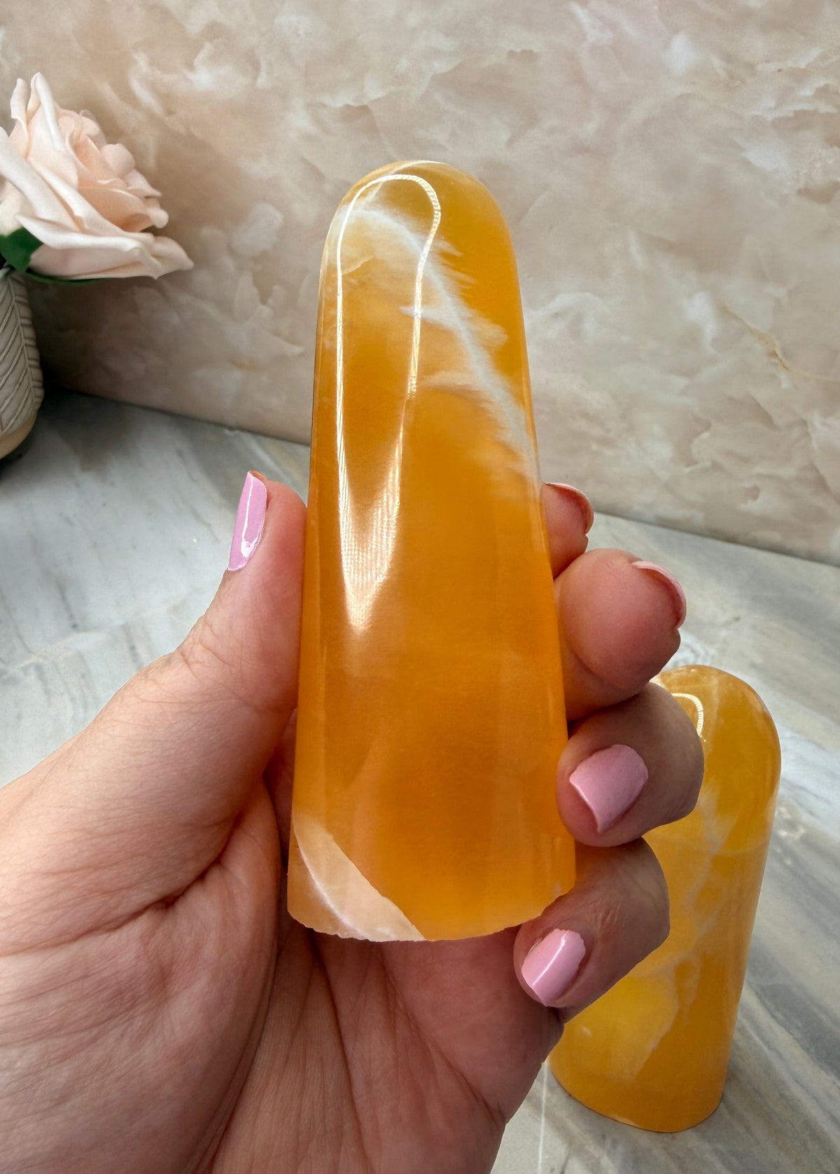 Honeycomb Calcite Freeform