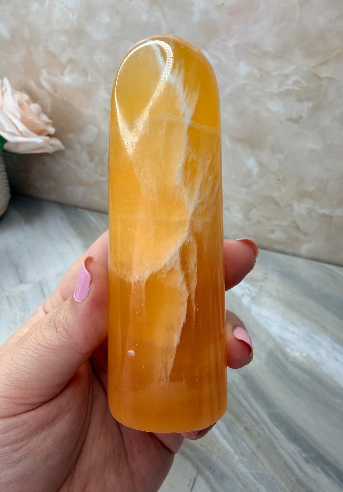 Honeycomb Calcite Freeform