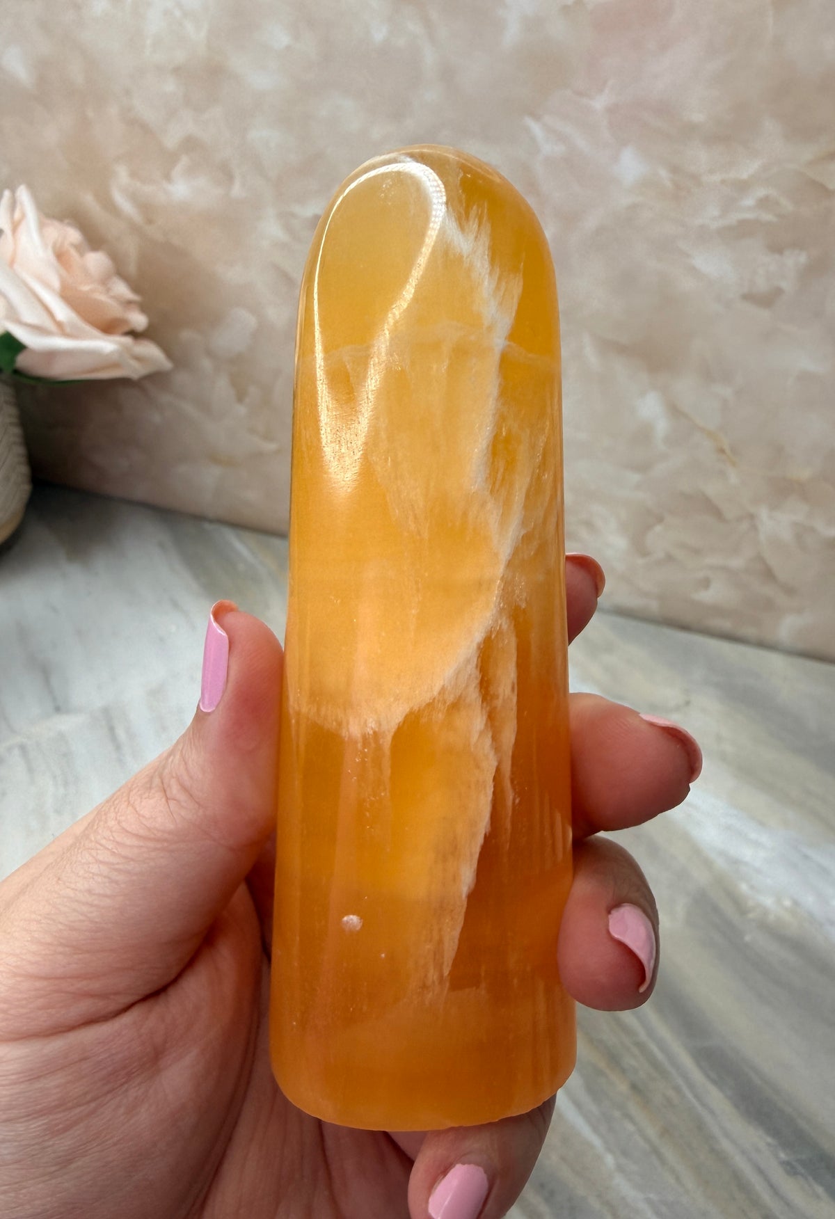 Honeycomb Calcite Freeform