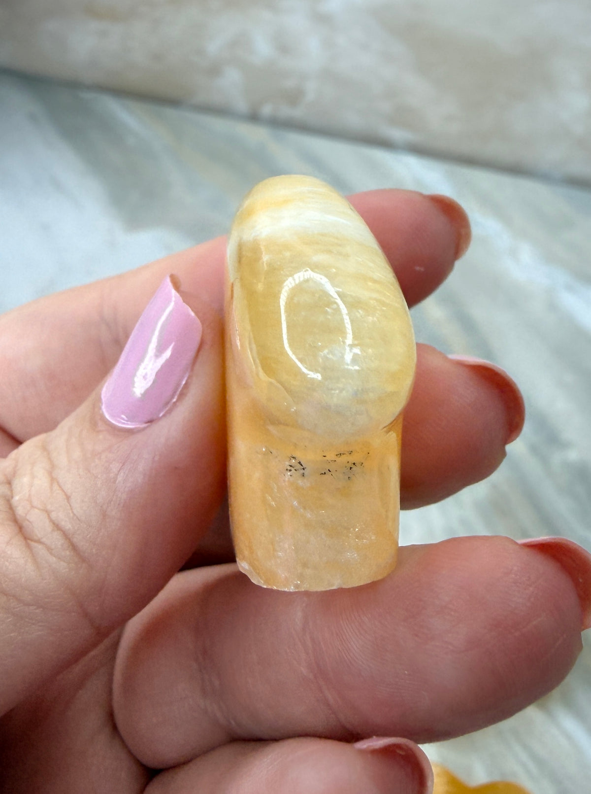 Honeycomb Calcite Mini Carving