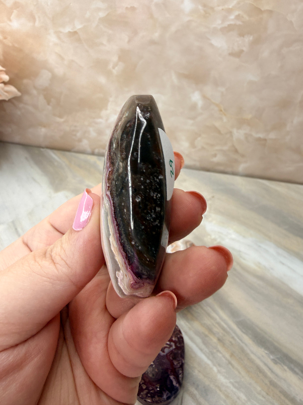 Lace Agate Palmstone