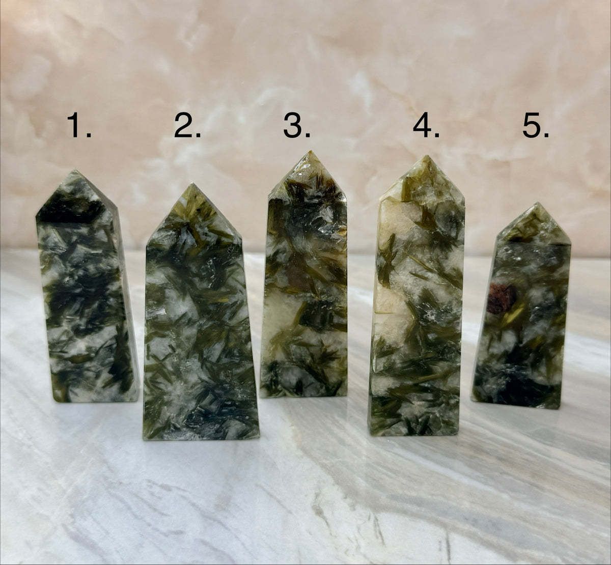 Green Tourmaline Tower