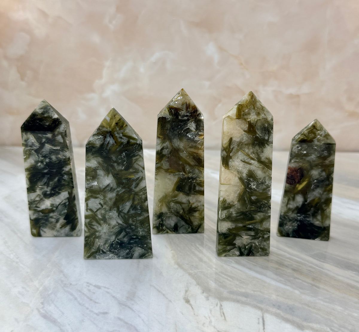 Green Tourmaline Tower