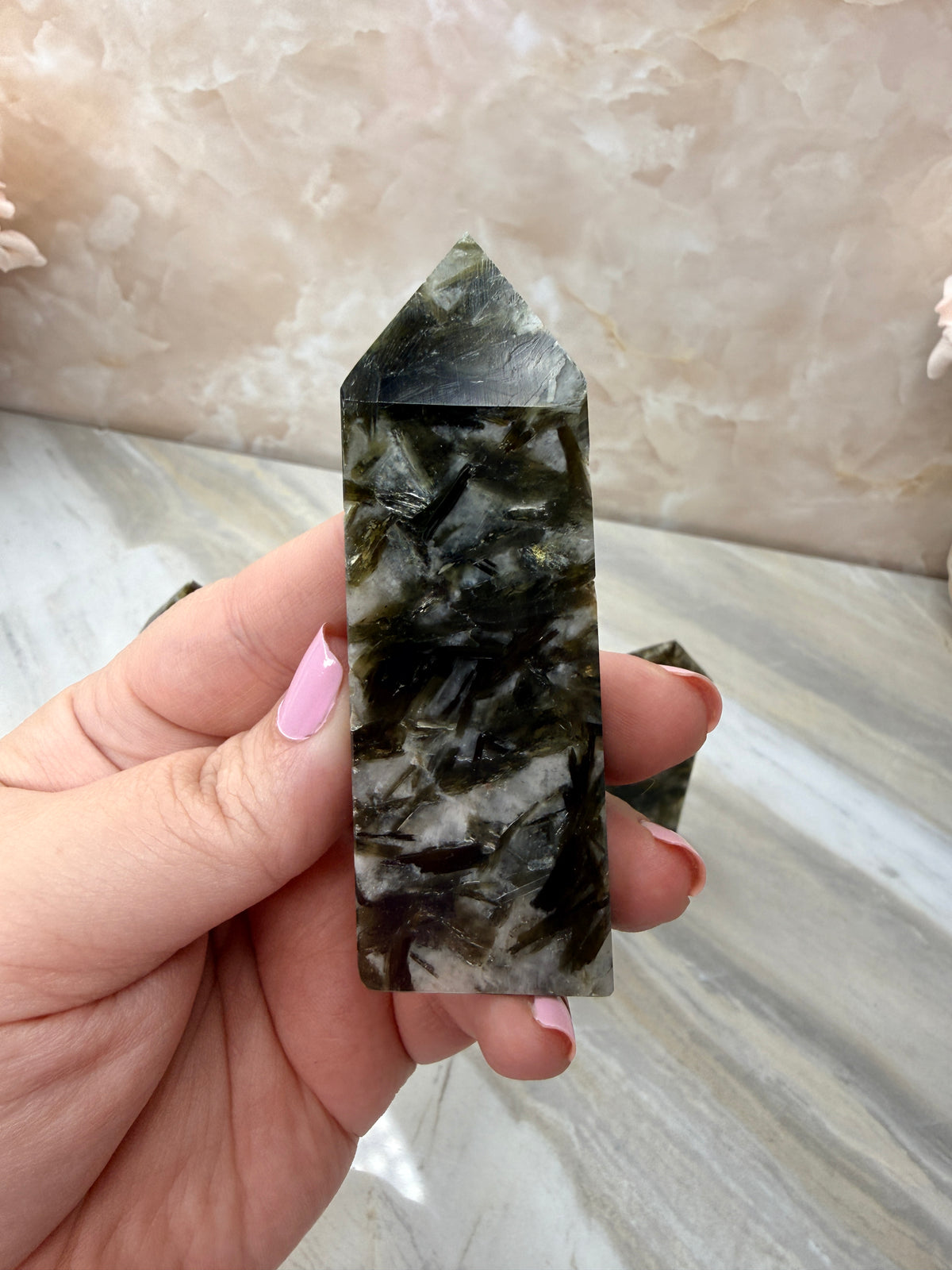 Green Tourmaline Tower
