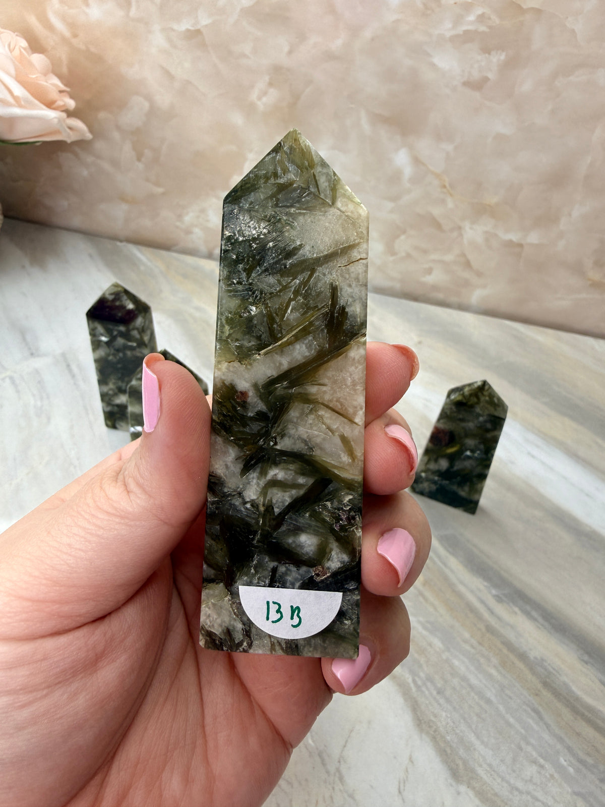 Green Tourmaline Tower