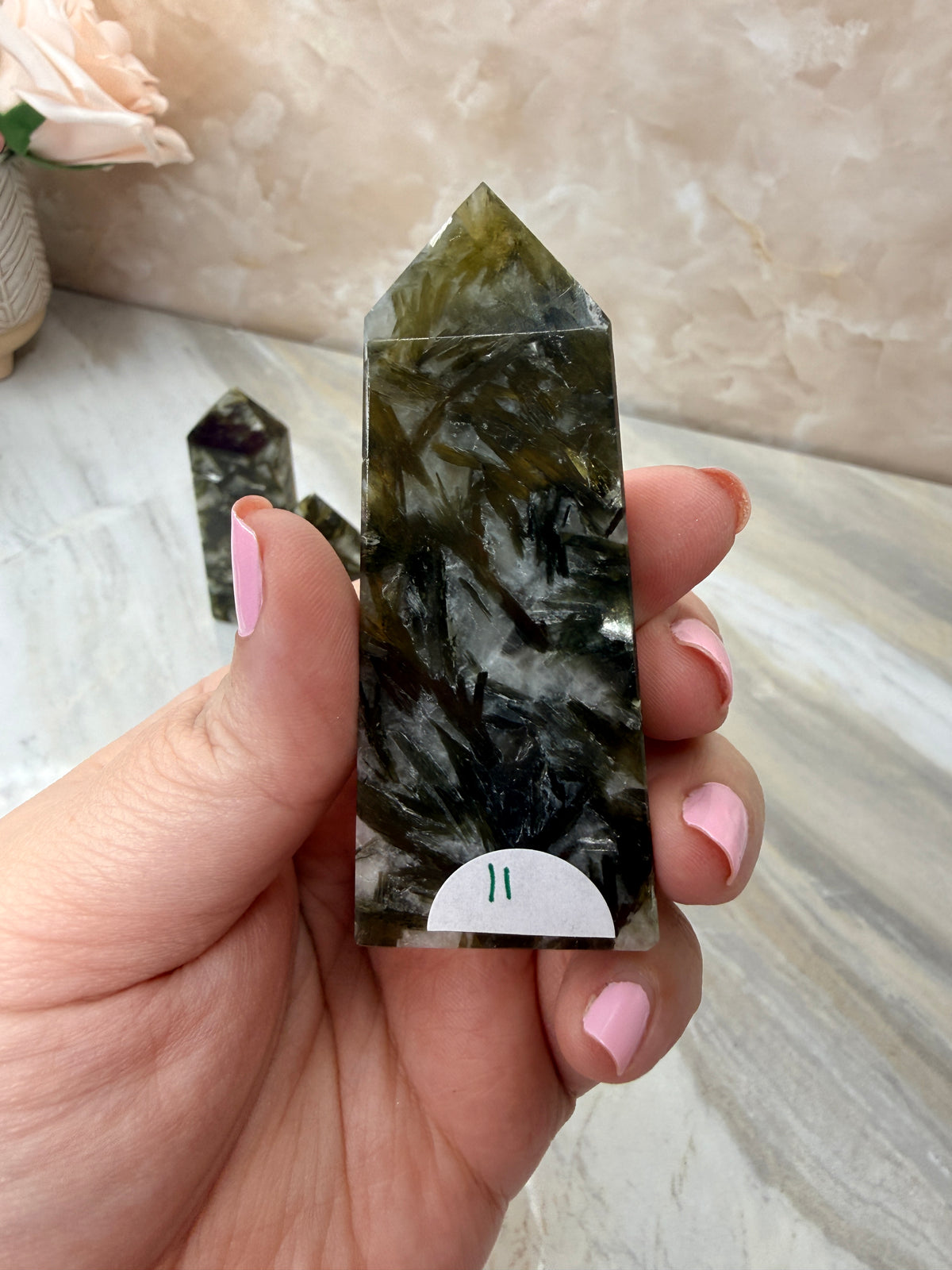 Green Tourmaline Tower