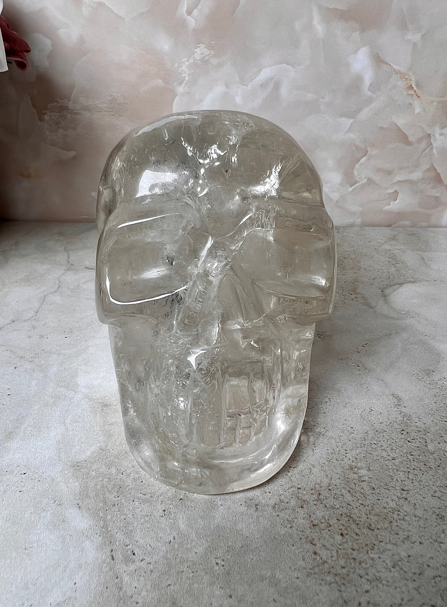 Citrine Skull