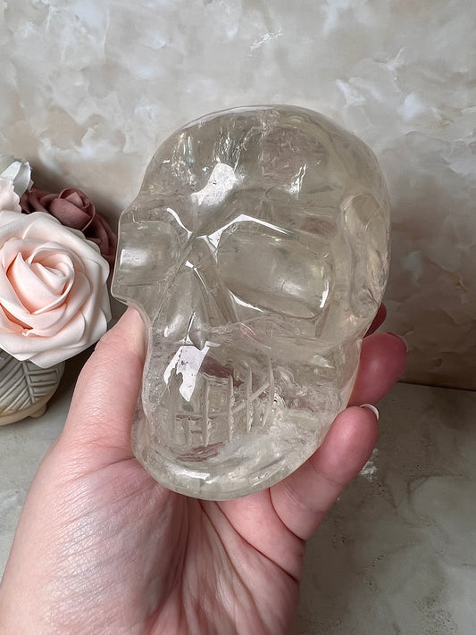 Citrine Skull