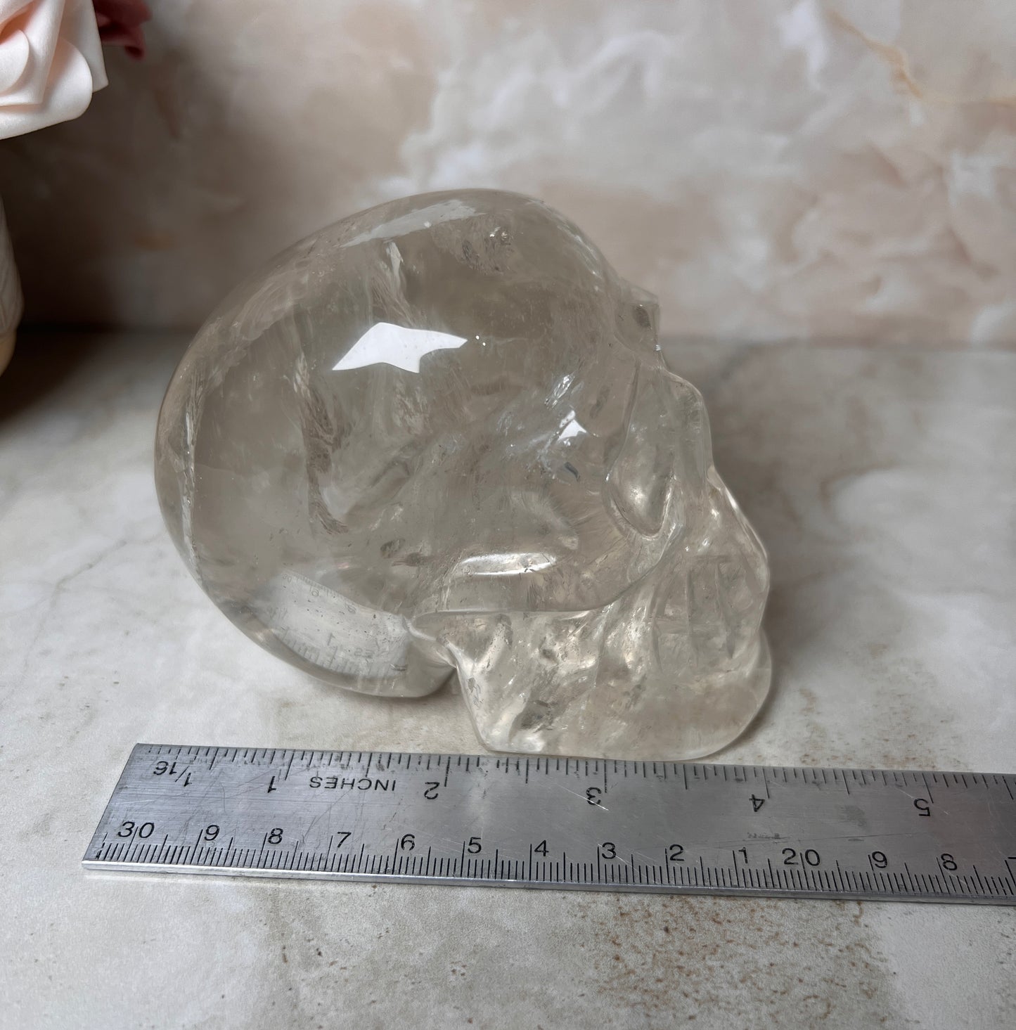 Citrine Skull