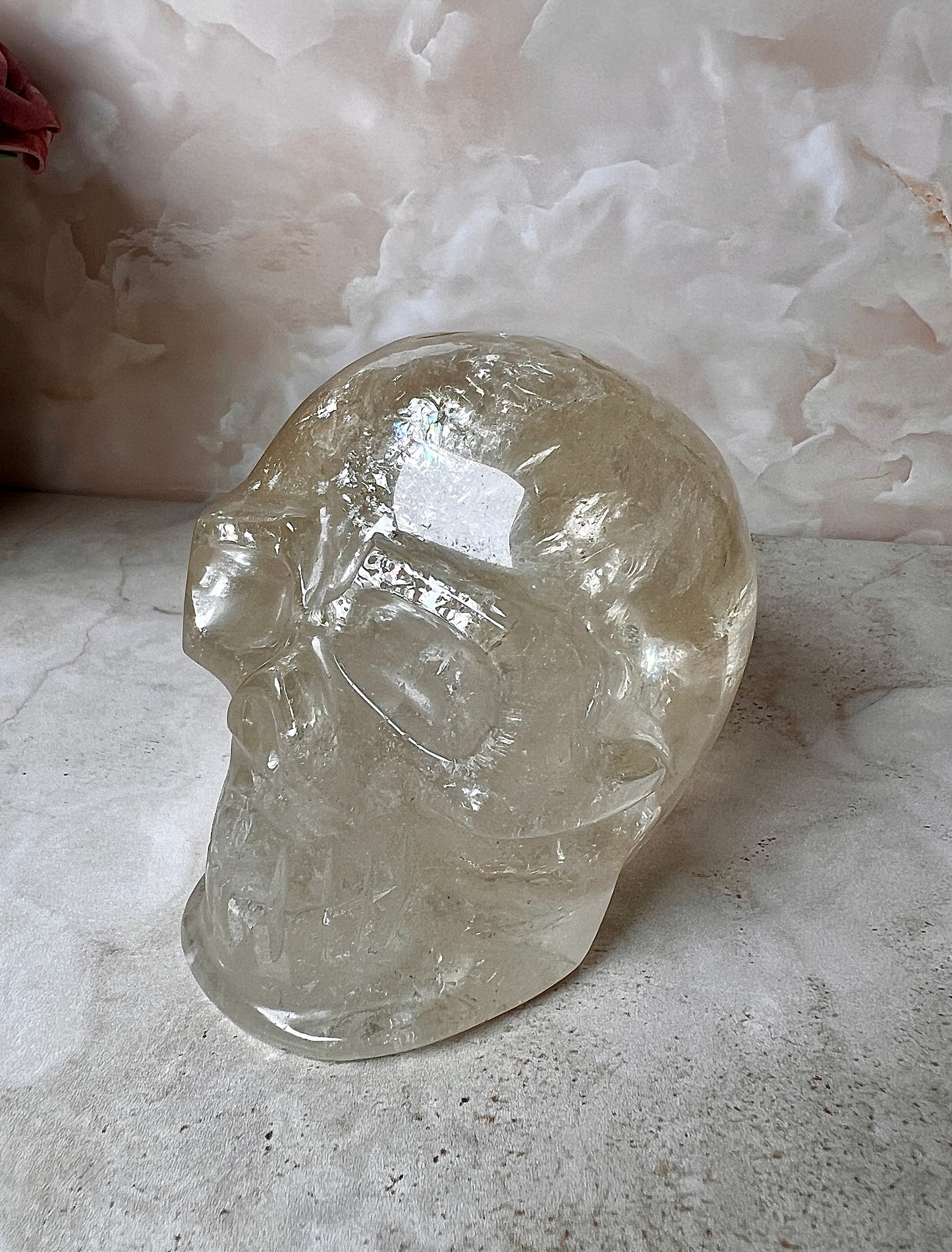 Citrine Skull