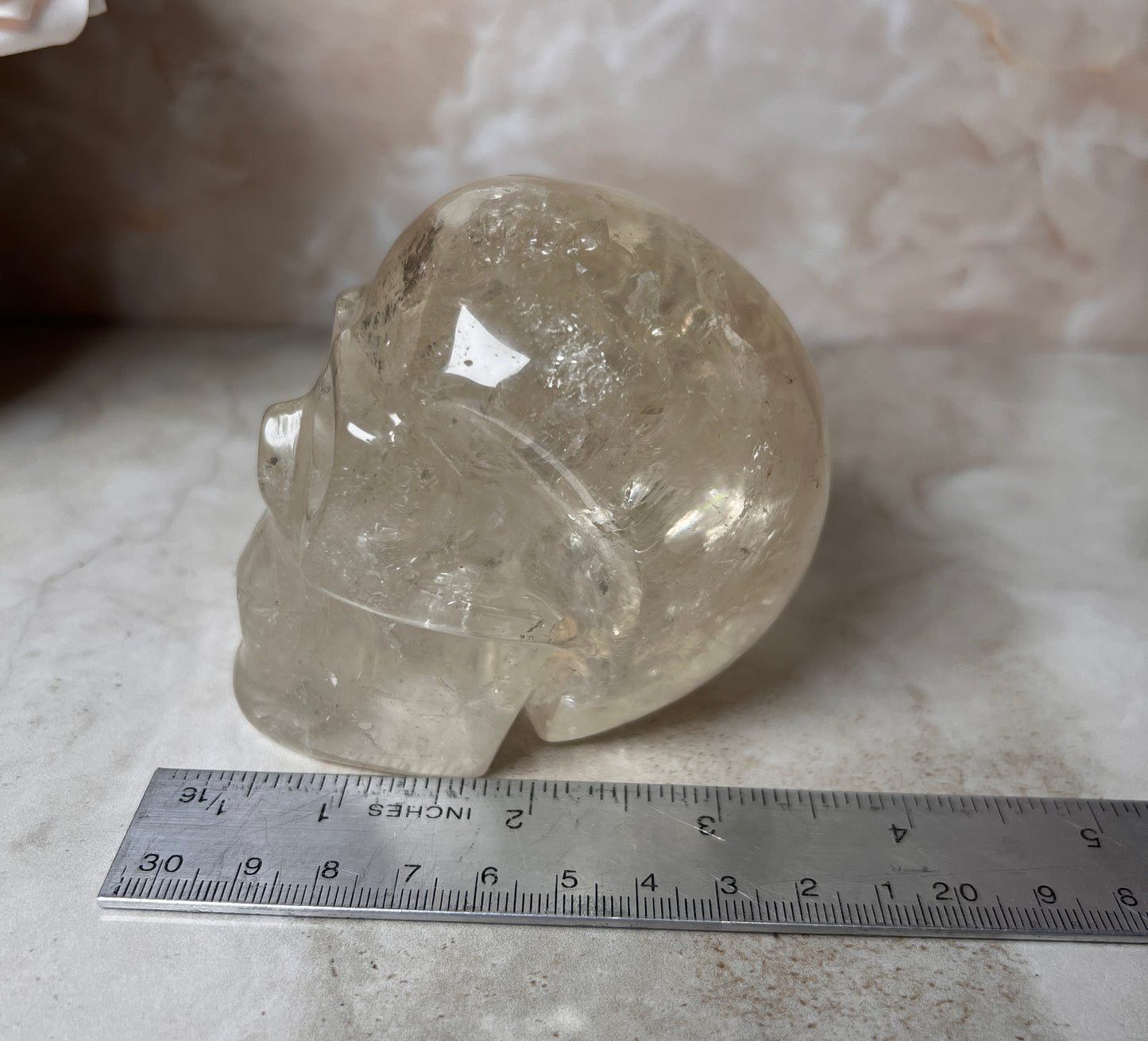 Citrine Skull